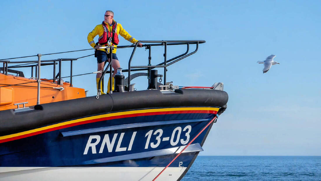 Still from and link to 'RNLI Exmouth'.